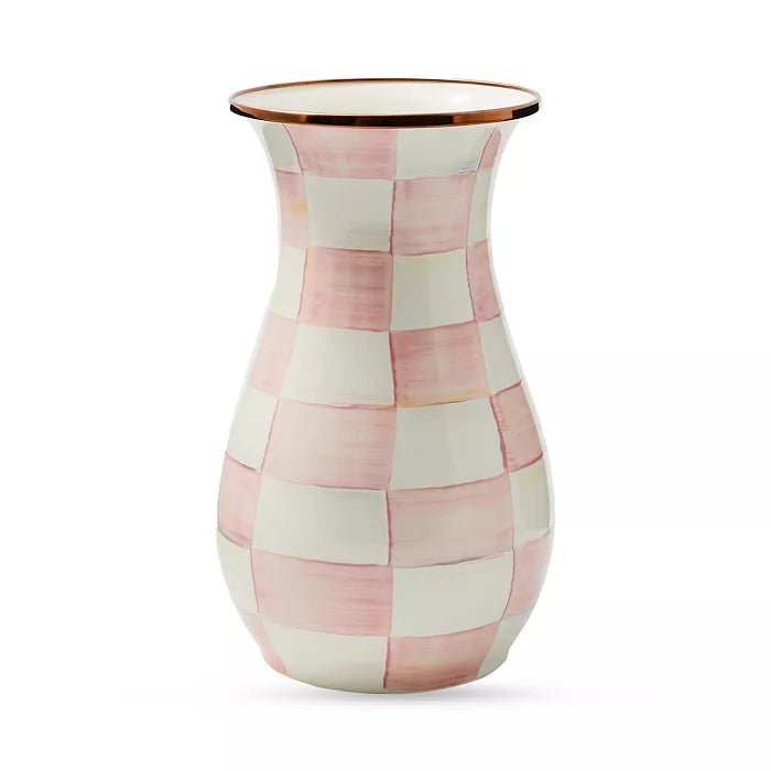 Rosy Check Tall Vase