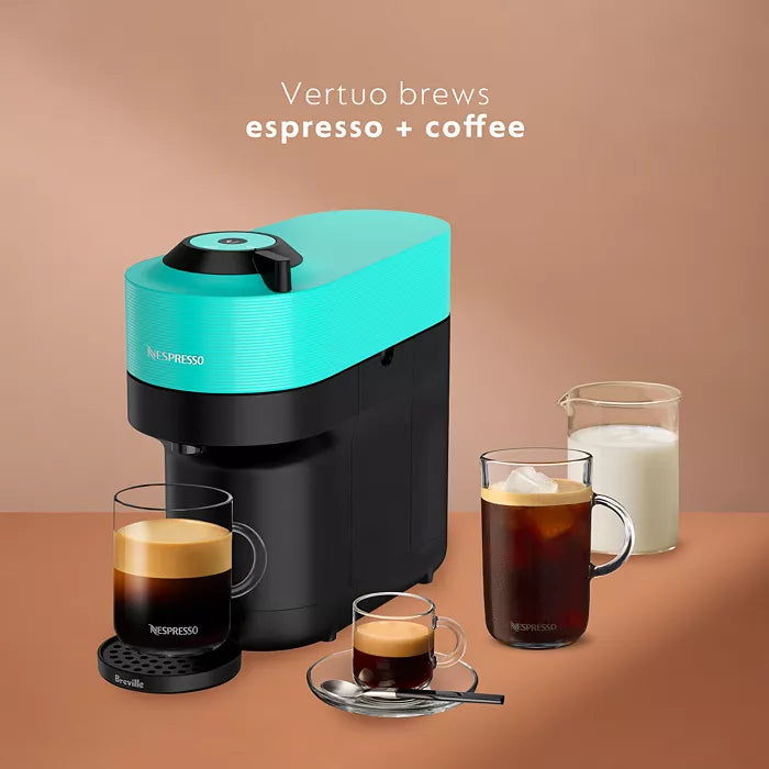 Vertuo Pop+ Coffee and Espresso Maker by Breville in Green