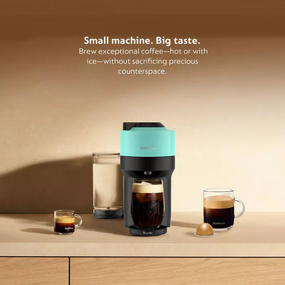 Vertuo Pop+ Coffee and Espresso Maker by Breville in Green