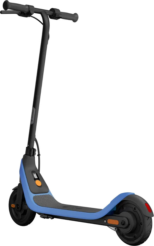 Segway - C2 Lite Kids Electric Kick Scooter w/Max Operating Range & 9.9 mph Max Speed - Blue